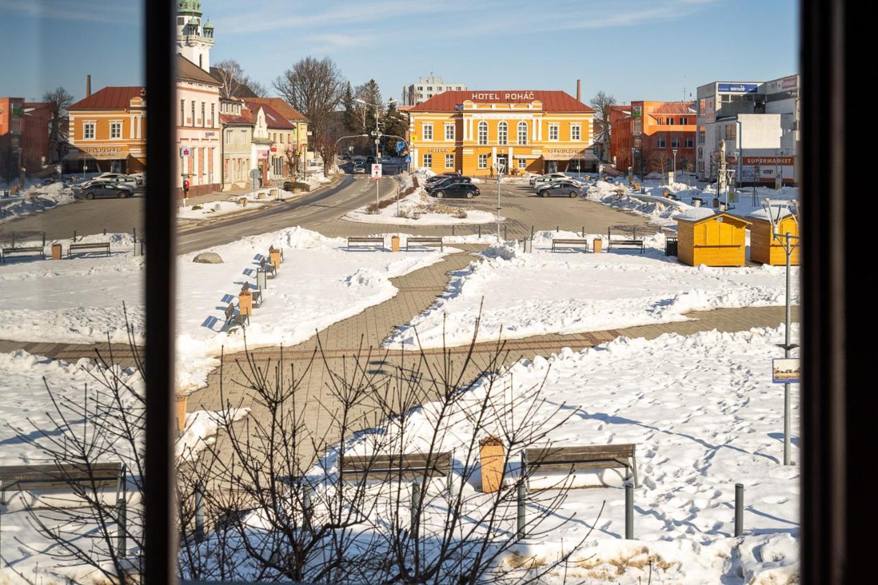 2- Postelova Izba S Kupelnou Emka V Penzion Trstená Buitenkant foto